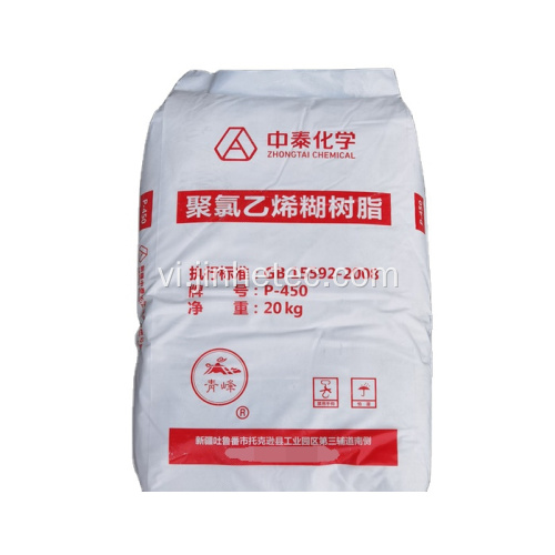 PVC Paste nhựa P440 Zhongtai thương hiệu